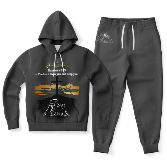 Num 6:24 Stay Blessed Hoodie & Jogger